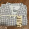 MUJI[自营限定款]女士无侧缝 双层纱织睡衣 纯棉家居服 浅粉红色 M 实拍图