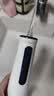 博皓（prooral）家用冲牙器电动洗牙器冲洗器水牙线洁牙器牙齿冲洗器牙结石去除器牙齿清洁正畸冲牙器便携5025Pro 天蓝| 智能屏显 实拍图