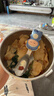 COOKSS儿童碗宝宝吃饭碗辅食碗1-3岁以上316不锈钢防摔吸盘碗带盖 实拍图