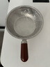 特厚不锈钢平底锅奶锅电磁炉通用不粘锅辅食锅汤锅煮锅蒸锅汤锅 胡桃木锅17cm 实拍图