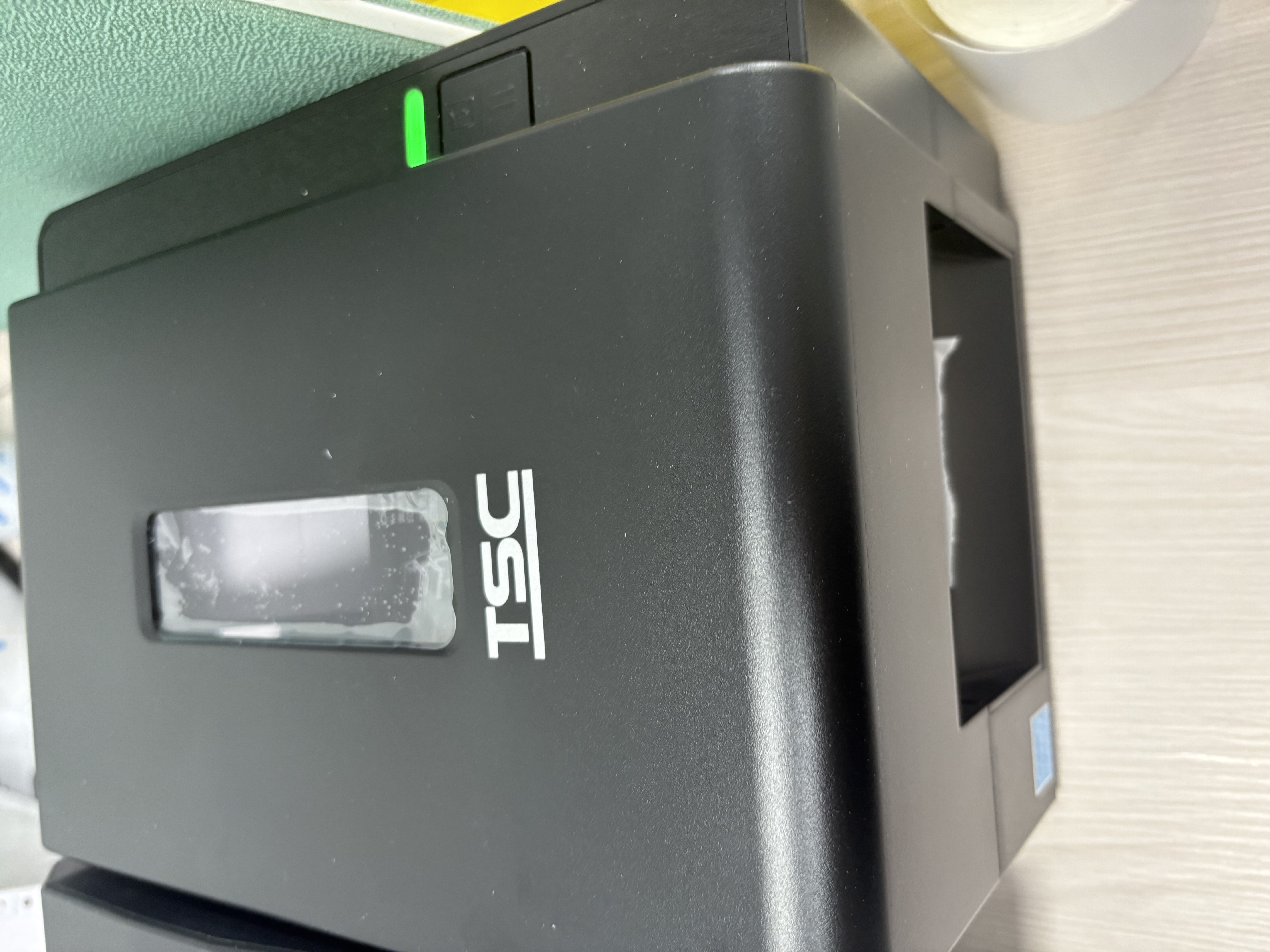 TSC条码打印机TE344 标签打印机300点高清打印 铜板哑银热转印热敏不干胶票据洗水唛碳带打印机 TE344【300dpi高清打印】含标签纸+碳带 实拍图