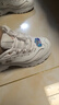 斯凯奇（Skechers）女鞋厚底增高老爹鞋百搭休闲鞋耐磨透气运动鞋女 WTRG白/金 37 实拍图