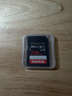 闪迪（SanDisk）256GB SD内存卡 4K V30 U3 C10 相机存储卡 读速200MB/s 写速140MB/s 微单/单反相机内存卡 实拍图