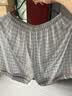 浪莎（LangSha）带胸垫睡衣女夏季薄款凉感云朵棉学生甜美小狗格子短袖短裤家居服 实拍图