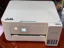 爱普生（EPSON）【6代新品】L4356墨仓式彩色无线AI学习打印机一体机家用/办公  L4266升级版(自动双面 液晶屏 白) 实拍图