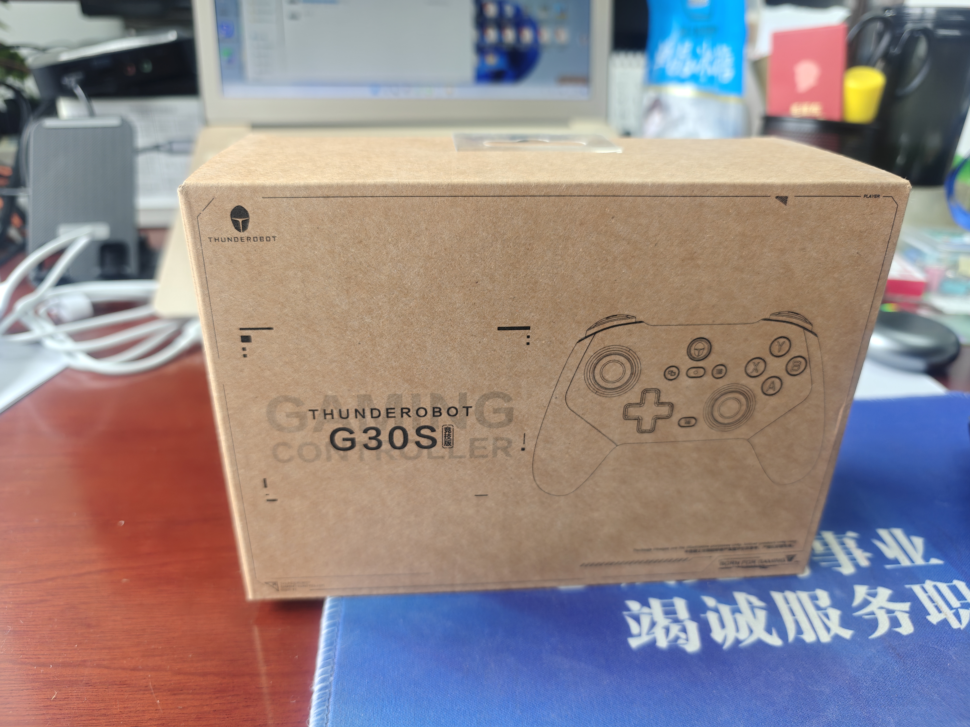 雷神G30S竞技版白色 手柄类xbox游戏手柄switch2手柄pc电脑steam游戏机NS双人行神器毕业生日礼物 实拍图