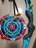 星珀儿童弓箭射击玩具亲子户外运动弓弩射箭男孩安全吸盘标靶箭筒套装 蓝绿色弓箭入门级 【8箭+标靶】 实拍图