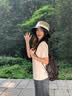 Charm Kendo防晒帽子女夏季渔夫帽户外登山遮脸太阳帽男双面防紫外线时尚帽子 黑色 生日礼物送女朋友老婆 实拍图