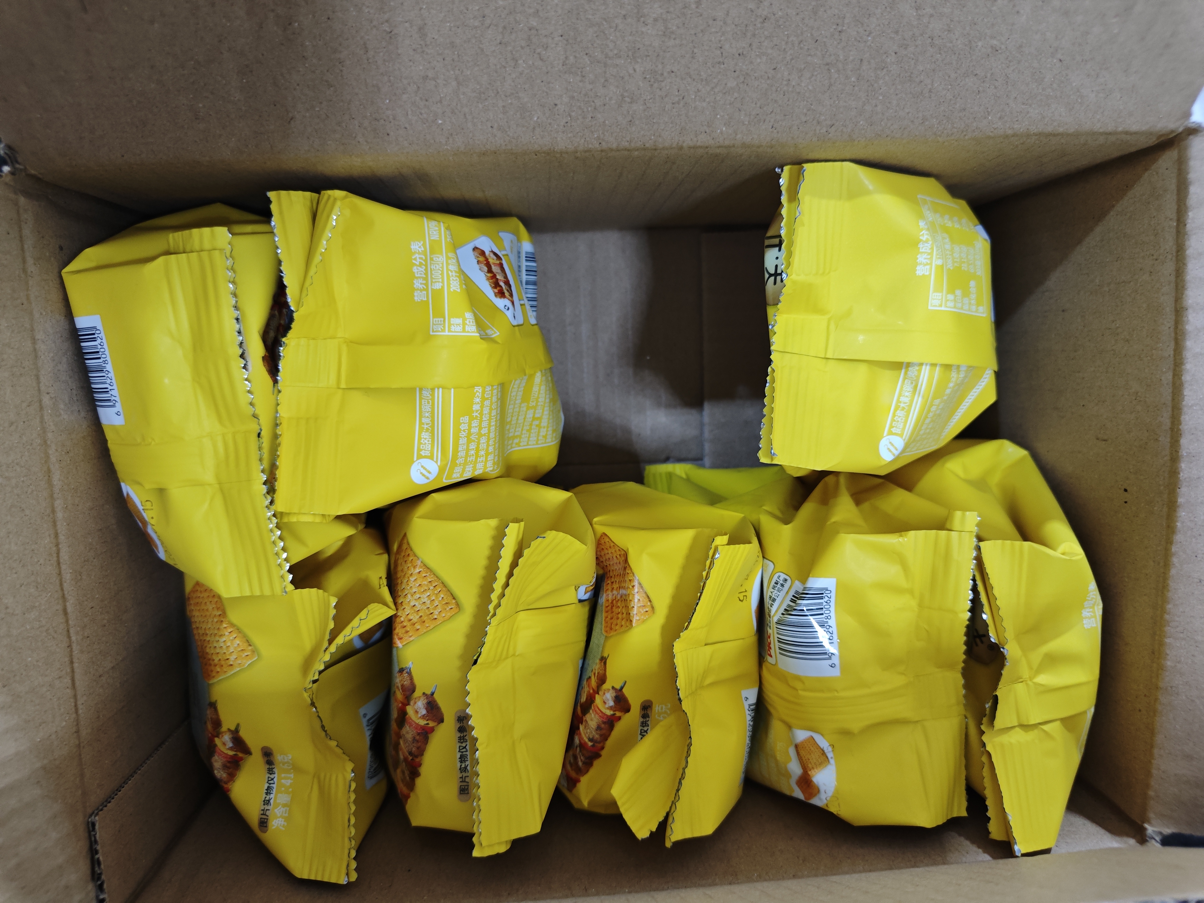 什夫 大黄米锅巴烤肉味416g（共10包） 儿童零食小包装办公室休闲零食 实拍图