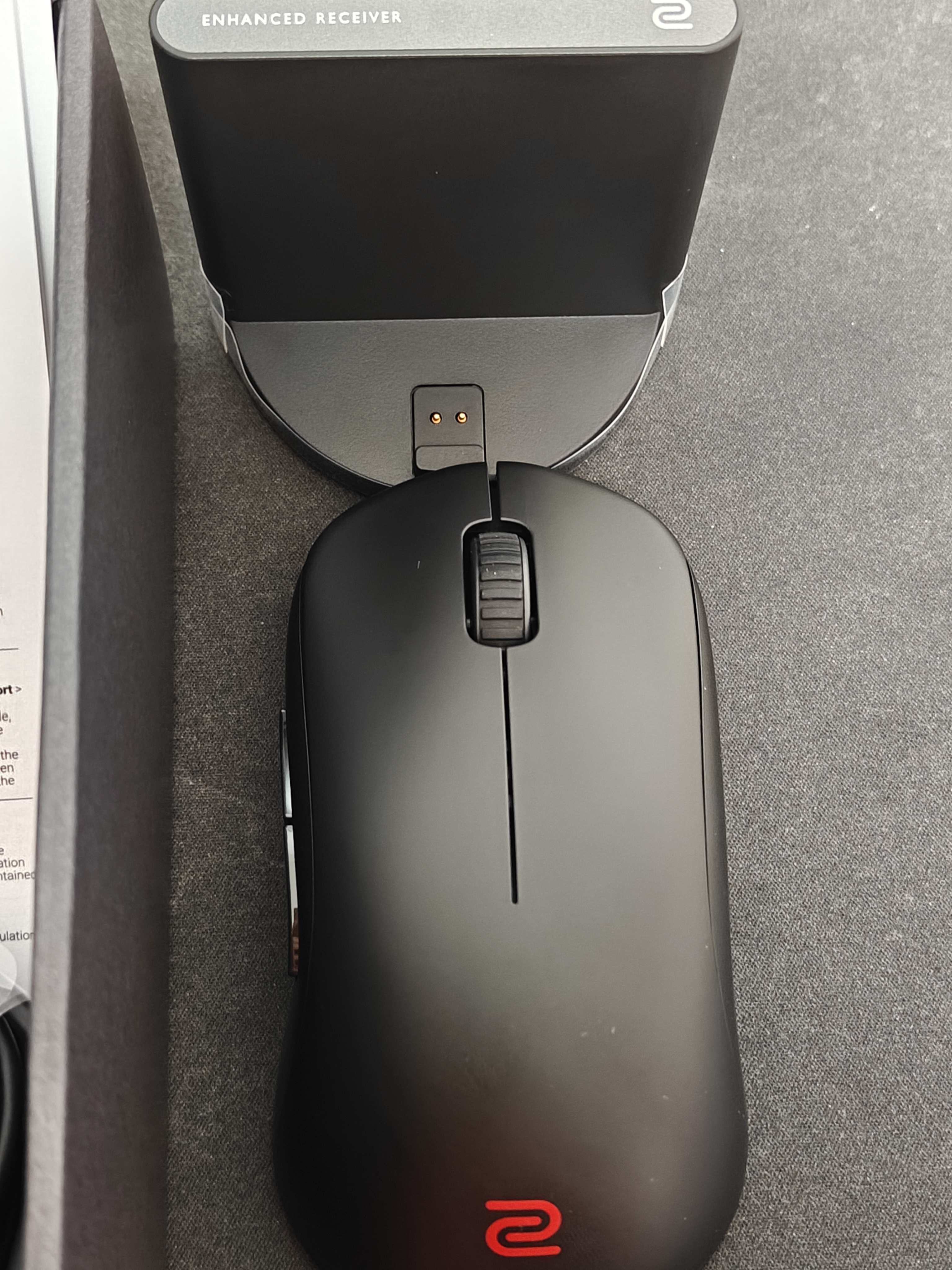 卓威ZOWIE U2-DW 无线鼠标 游戏鼠标 cs2吃鸡无畏契约 电竞鼠标 无驱设计 可充电 实拍图