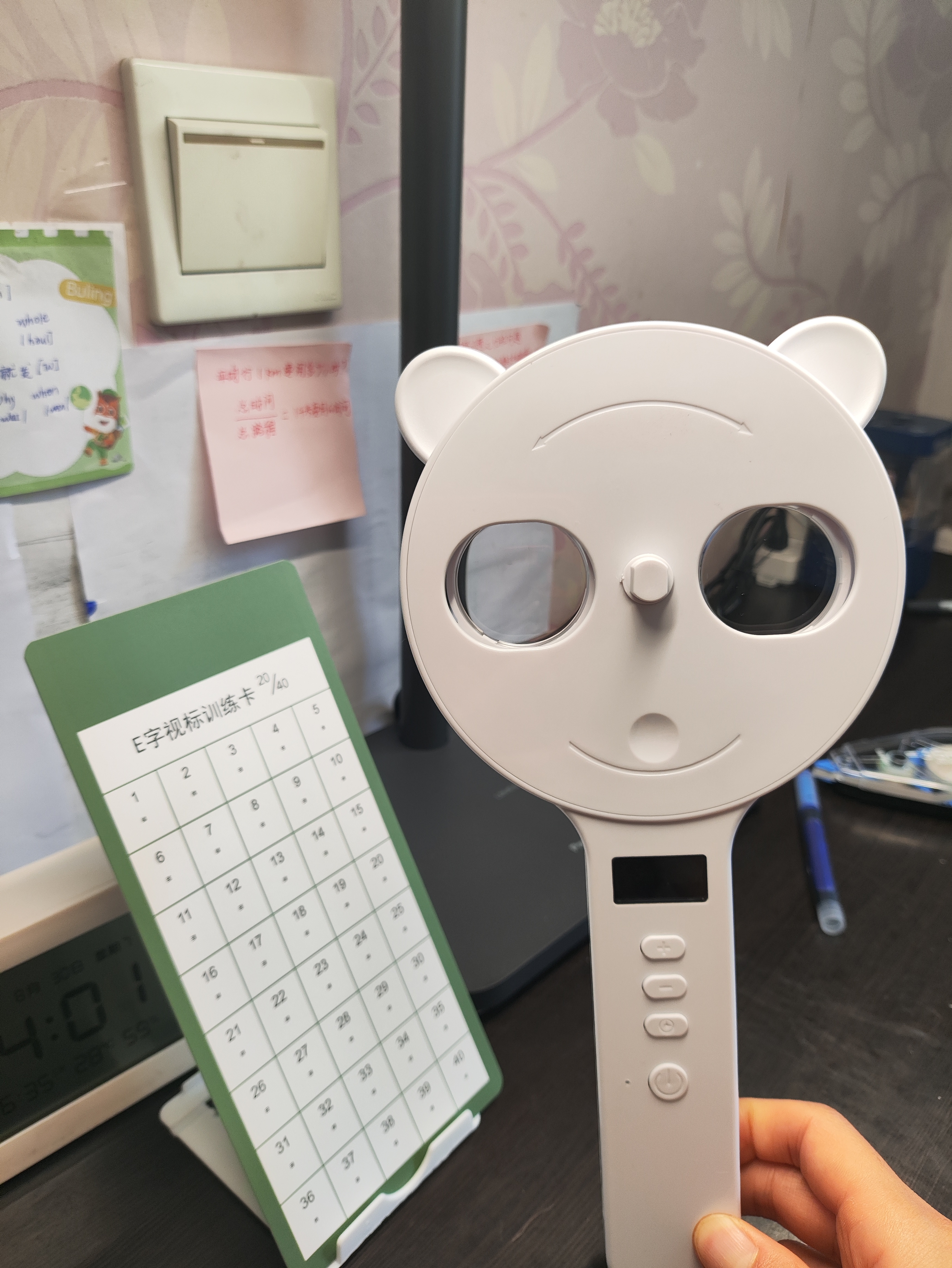 诺威娜全自动反转拍视力训练器200度电动翻转拍医院同款半自动复视拍双面镜矫正正负200智能手动近视睫状肌调节力 充电款全自动+手动+调瞳距 ±2.00D树脂镜片 Flipper 实拍图
