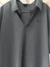 KOLON SPORT/可隆SECO POLO衫  男士户外抗菌防晒UPF50+吸湿速干T恤 LHPT6MTT23-GB 灰蓝色 XL 180/100A 实拍图