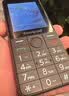 酷派（Coolpad）老年手机大按键大字体大音量超长待机声音大老年人专用2026新款大电池防摔老人手机电信老人机黑色 实拍图