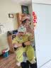 G.duck童装婴儿衣服春秋季2026新款新生儿连体衣兔子刺绣冲锋衣外出服宝 LZ25107绿色(偏小，建议选大一码) 90cm 尺码1~2岁【 80-90cm】 实拍图