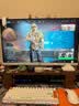 华硕ROG XG27ACMEG-W 27英寸显示器2K电竞显示器2K 240Hz超频260Hz HDR400 G-Sync 0.3ms响应 HDMI 2.1 实拍图