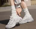 斯凯奇（Skechers）老爹鞋女鞋2026秋冬季厚底增高百搭软底外穿运动鞋 实拍图