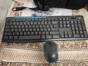 罗技（Logitech）MK275 键鼠套装 无线键鼠套装 办公键鼠套装 全尺寸 商务键鼠套装 带无线2.4G接收器 黑蓝色 实拍图