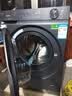 海尔（Haier）【新品超薄58E】滚筒洗衣机13公斤家用大容量全自动洗脱\洗烘一体家用AI八维减震 双喷淋蓝盾除菌 滚筒洗烘 13kg  58E | 空气洗护+智能投放+精华洗 全国联保/免费上门安 实拍图
