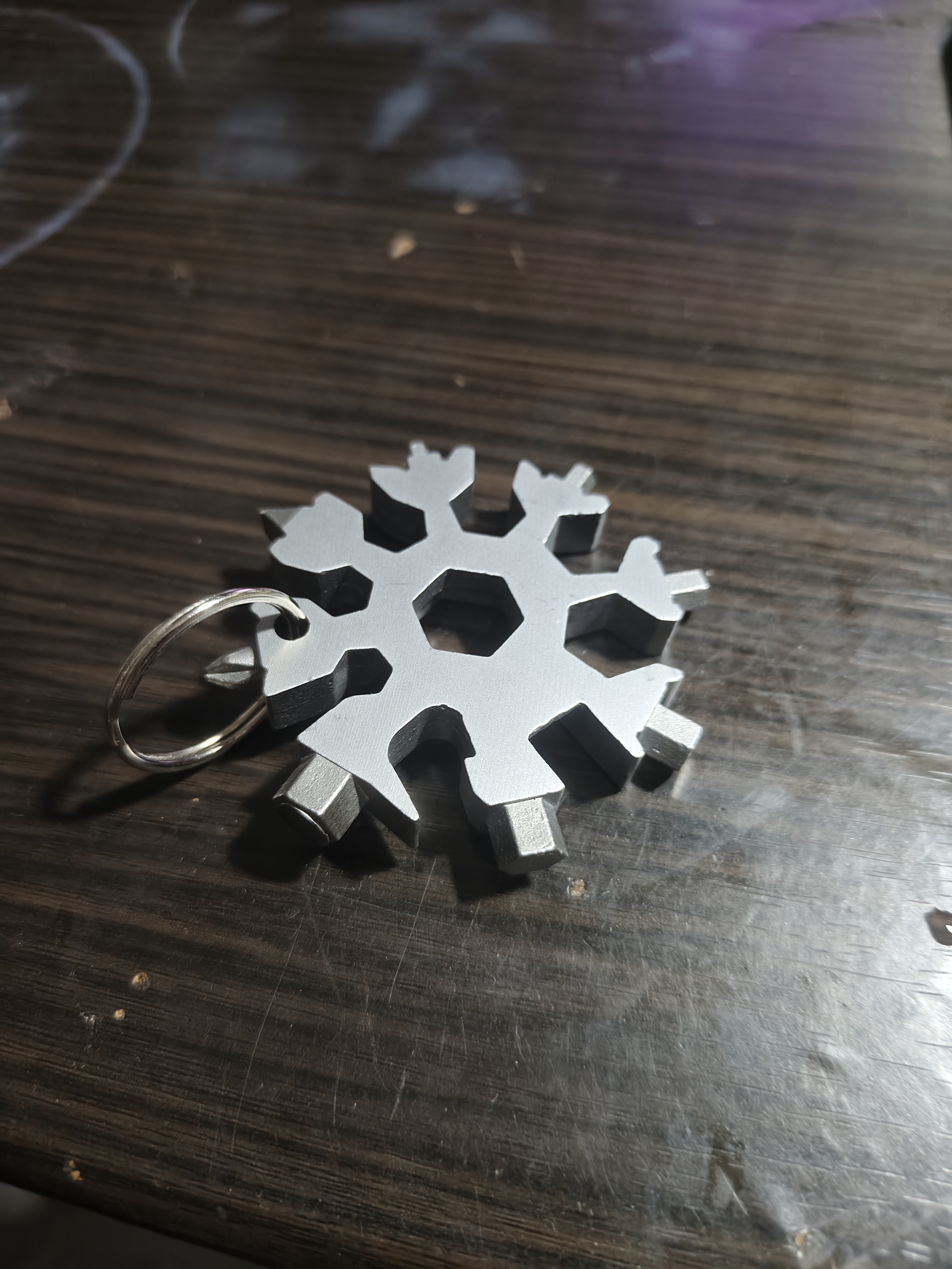 东部工品多功能雪花扳手万用便携式工具德国进口工艺内六角螺丝刀      实拍图
