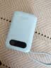 卡斐乐品牌【全网100W+销量丨3C认证丨可上飞机】快充自带线充电宝小巧便携移动电源安卓苹果【24h发货】 冰川蓝【进口电芯】自带四线闪充 20000毫安丨新3C认证丨可上飞机 实拍图