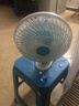 美的（Midea）【小型风扇】轻音台式桌面空气循环扇家用柔风电风扇宿舍办公迷你台扇落地扇空调伴侣 GAF18AD 实拍图