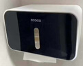 ecoco卫生间厕纸盒高级感壁挂式卫生间墙上置物架浴室收纳神器卷纸盒黑 实拍图
