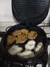 美的（Midea）电饼铛 双面加热烙饼锅早餐机 加大加深 智能可拆电饼档 烤肉煎饼薄饼机0氟钛陶升降烤盘JKC3086 实拍图