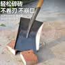 迈默菲木柄铁锹 农用挖土尖头锹洋锹 锰钢防汛抗洪抢险锹 尖铲头+1.2米木柄 实拍图