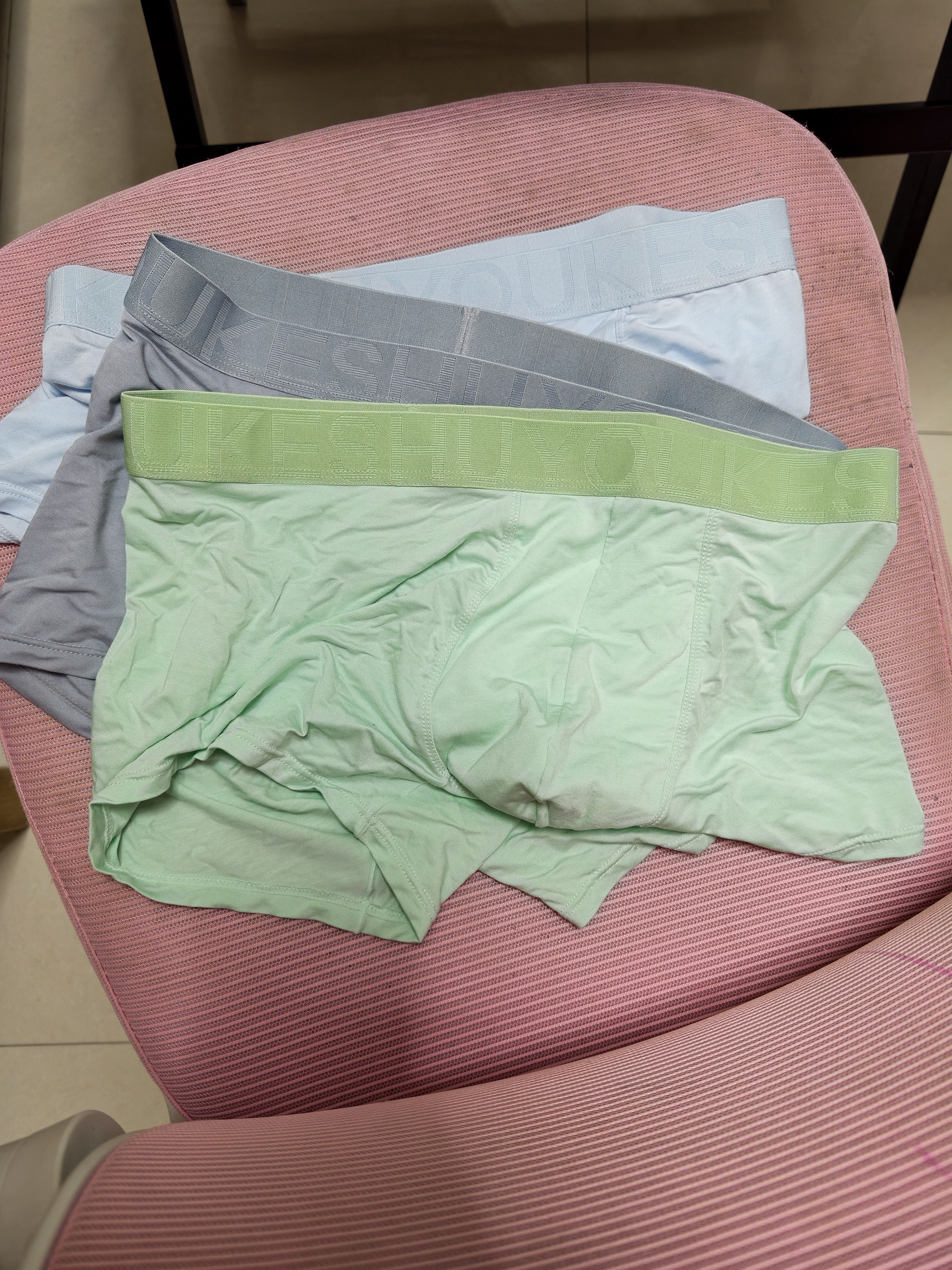 有棵树男士内裤男10A抗菌纯棉裆高弹莱赛尔平角男生大码男式四角裤头 实拍图
