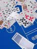 妙记掼蛋专用桌布惯蛋桌垫扑克牌棋牌室专用防水布绒面 露营可用 绿色 实拍图