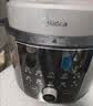 美的（Midea）大压力112kPa锁嫩蒸0涂层电压力锅精钢厚釜高压电饭煲5L家用4-6人饭锅MY-E5830G智能预约开盖火锅 实拍图