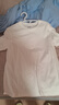 森马（Semir）【纯棉抗菌】短袖T恤男夏季简约纯色打底衫百搭t恤白色内搭上衣 漂白【3A抗菌纯棉T】 M 实拍图