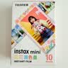 INSTAX富士instax立拍立得 mini相纸 花花调色盘10张+磁吸二合一相框 实拍图