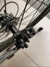 京东京造 XC350山地自行车铝合金禧玛诺21速油压碟刹成年人学生17寸时空银 实拍图