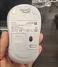 罗技（Logitech）M221 轻音鼠标 无线鼠标 办公鼠标 对称鼠标 带无线微型接收器 米白色 实拍图