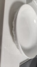 奥美优（AOmeiyou）陶瓷盘子菜盘家用简约白色釉下彩餐具餐盘碟子深盘套装8英寸4只 实拍图