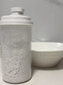 家の物语（KATEI STORY）日本淀粉罐生粉撒粉罐食品级淀粉分装瓶小苏打防潮调料分装密封罐 淀粉罐-白盖1个装【防潮防虫/密封不漏】 实拍图
