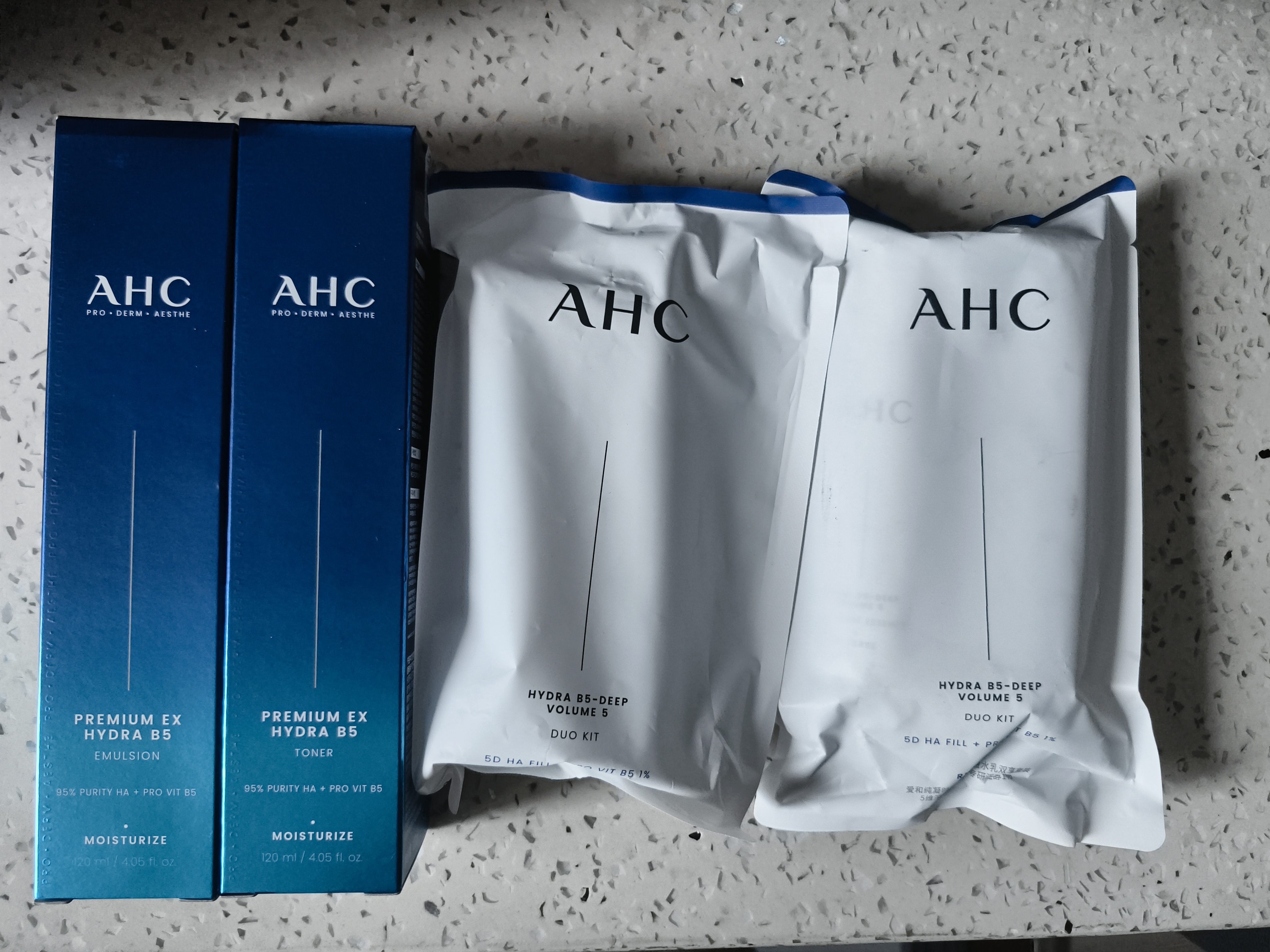AHC水光水乳旅行套装(水60ml+乳60ml)补水保湿护肤品生日礼物送女友 实拍图