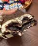 豪士巧克力蛋皮吐司早餐爆浆夹心面包可可味能量卷代餐充饥饱腹零食品 豪士巧克力蛋皮吐司 980g 实拍图
