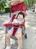 Kocotreekk树宝宝遮阳帽防紫外线婴儿男童女童空顶大帽檐儿童太阳帽 实拍图