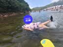 泰芬乐（BIG TAYLOR）儿童游泳圈水上充气浮床游泳漂浮神器成人游泳防侧翻泳池洗澡玩具 实拍图