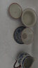 不拙汝窑三才盖碗青花瓷茶碗防烫茶具分茶器带茶漏过滤网盖碗三件套 实拍图