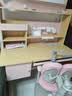 龙承匠人儿童学习桌椅套装J120实木可升降写字书桌中小学生6-18岁课桌椅子 1.2米实木+光谱大路灯+追背椅粉 赠学习大礼包 实拍图