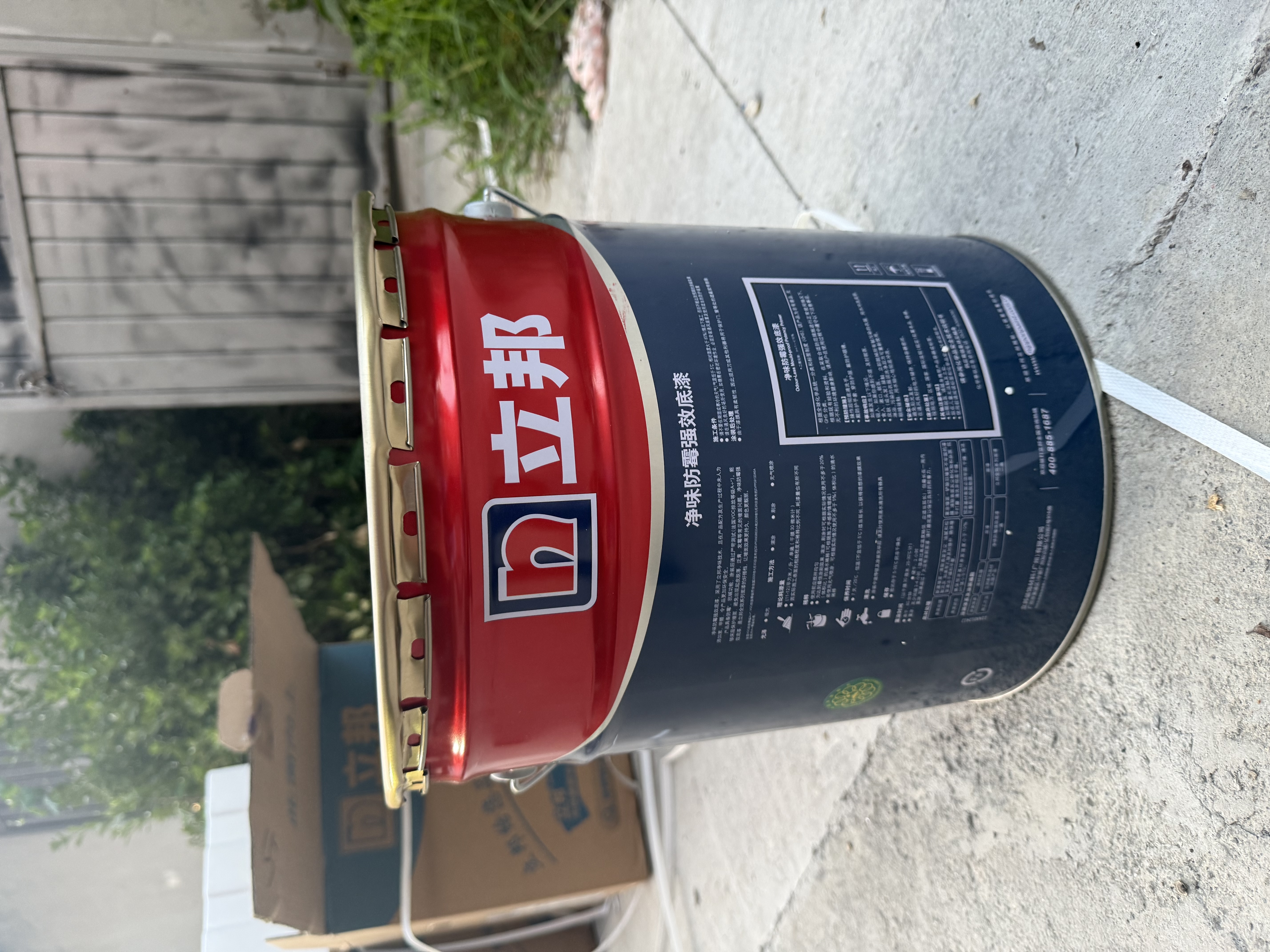 立邦硅藻墙面乳胶漆油漆内墙漆荷净抗甲醛全效54L/约75KG套装定制调色 实拍图
