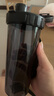 特百惠（Tupperware）茶韵500ml塑料杯男女士学生运动水杯子大容量泡茶杯 酷炫黑 实拍图