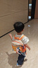 SHUKIKU儿童书包幼儿园背包防丢失轻便防泼水大容量户外旅游橘子汽水S+码 实拍图