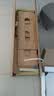 北极树实木洞洞板穿衣镜隐藏式推拉镜子家用可关闭壁挂墙玄关隐形试衣镜 实拍图