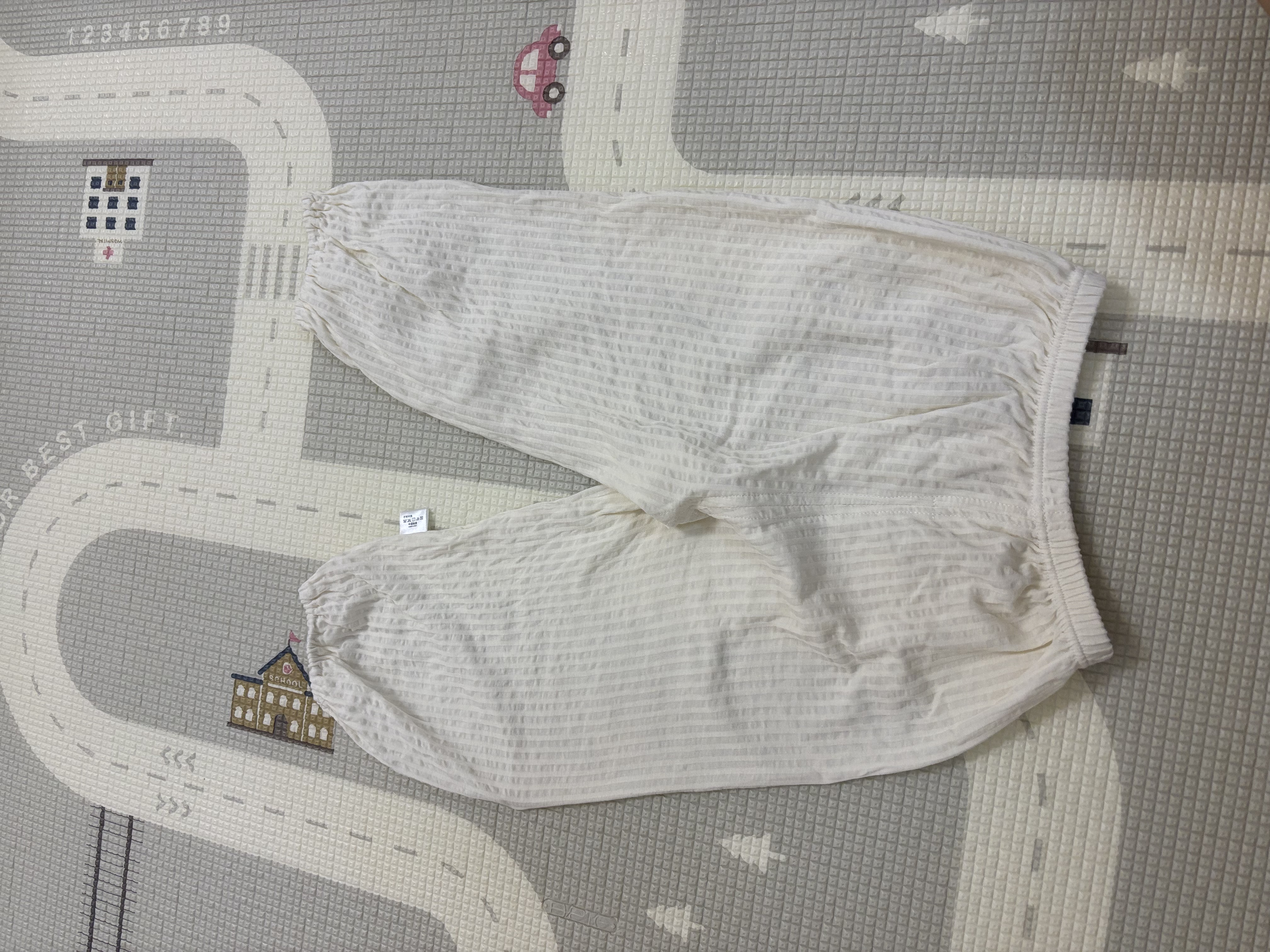 优奇宝宝裤子防蚊裤夏季薄款儿童裤子男女休闲裤长裤婴儿夏天空调房裤 实拍图