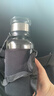 【送杯套】大容量加厚玻璃杯子便携杯茶水分离带杯套泡茶水杯 透明 1000ml吨吨桶 1只装 实拍图