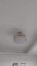 志高 隐形风扇灯新款吊扇灯家用一体吊灯客厅餐厅卧室北欧电扇灯 智能白六档风-48寸精灵智控 实拍图